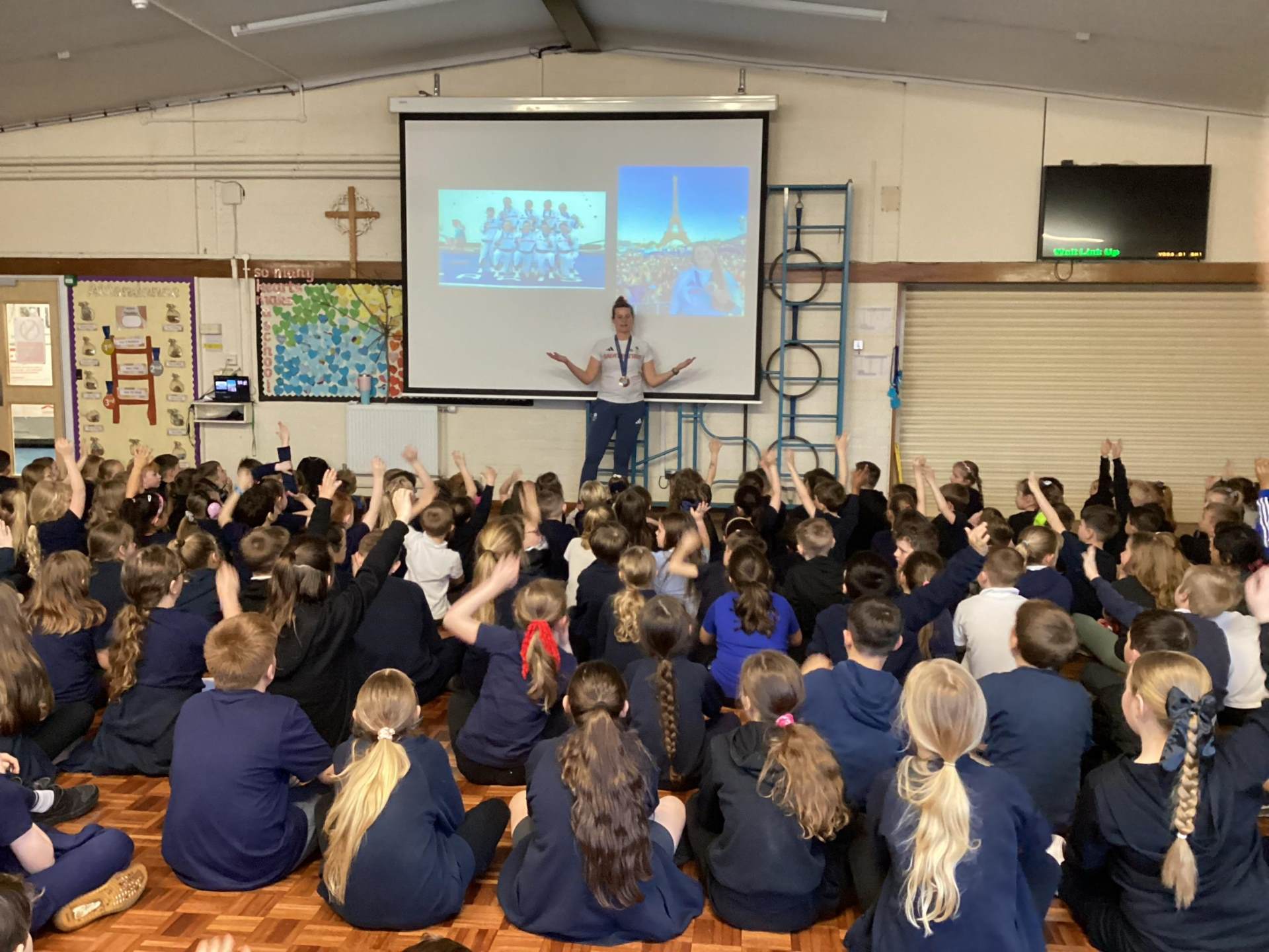 Team GB Olympic rower Emily Ford visits Wesley Methodist Primary School Team GB Olympic rower Emily Ford visits Wesley Methodist Primary School